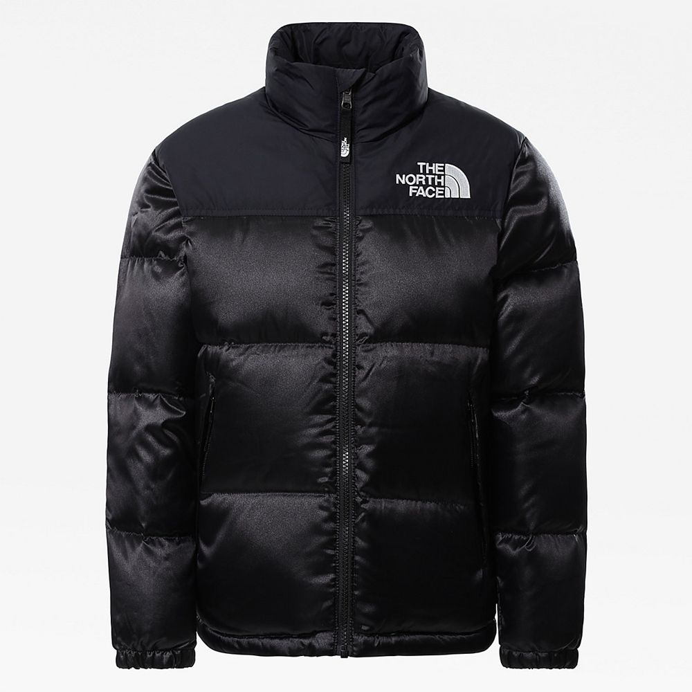 The North Face Jackets Youth Australia - The North Face 1996 Printed Retro Black (SYH-268197)